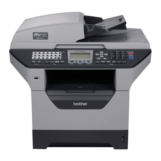 Brother MFC-8480DN Quick Setup Manual