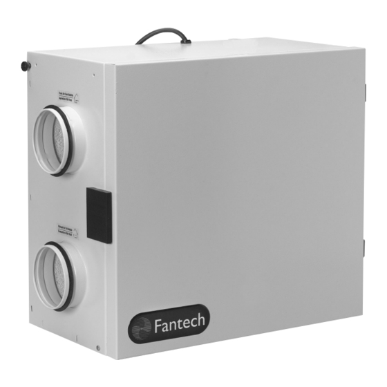 Fantech SH704 Installation, Operation And Maintenance Manual