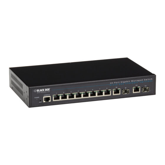 Black Box LGB1108A Quick Start Manual
