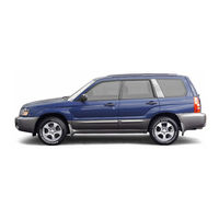 Subaru 2004 FORESTER Service Manual