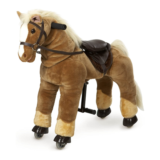 little tikes giddy up and go pony