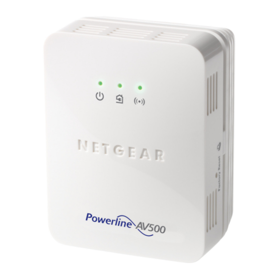 NETGEAR POWERLINE 500 XWN5001 INSTALLATION MANUAL Pdf Download ManualsLib