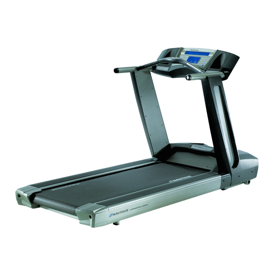 Nautilus treadmill best sale commercial series