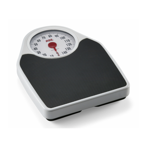  Body Weight Bathroom Scale - Manual Mechanical Analog