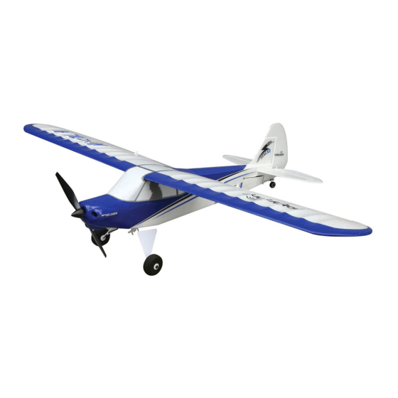 HOBBYZONE SPORT CUB S INSTRUCTION MANUAL Pdf Download ManualsLib