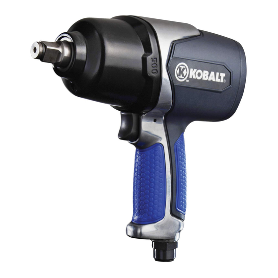 Clé à chocs à angle droit Kobalt SGY-AIR290 1/2 couple