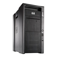HP Workstation Z800 Maintenance And Service Manual