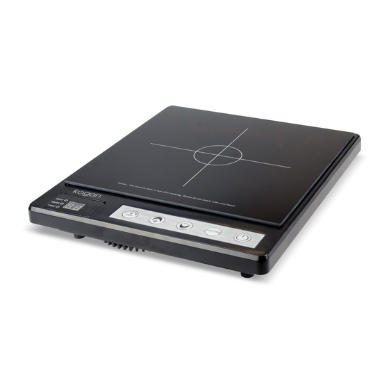 KOGAN 1800W PORTABLE INDUCTION COOKER USER MANUAL Pdf Download ManualsLib