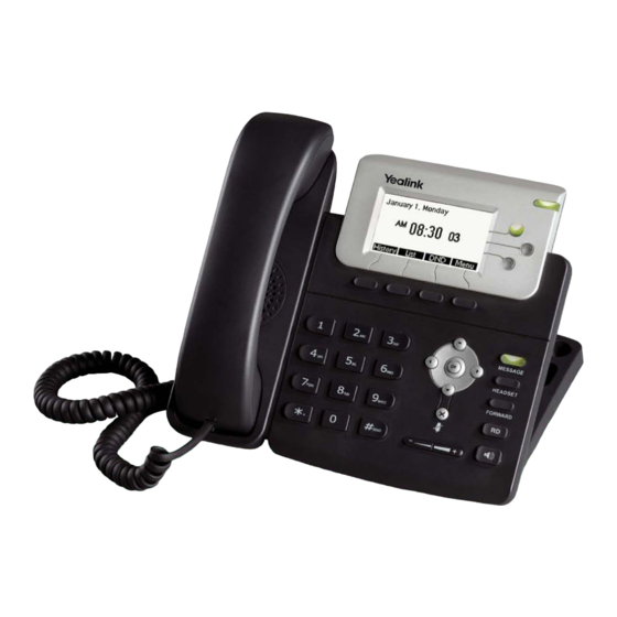 YEALINK SIP-T22P USER MANUAL Pdf Download | ManualsLib