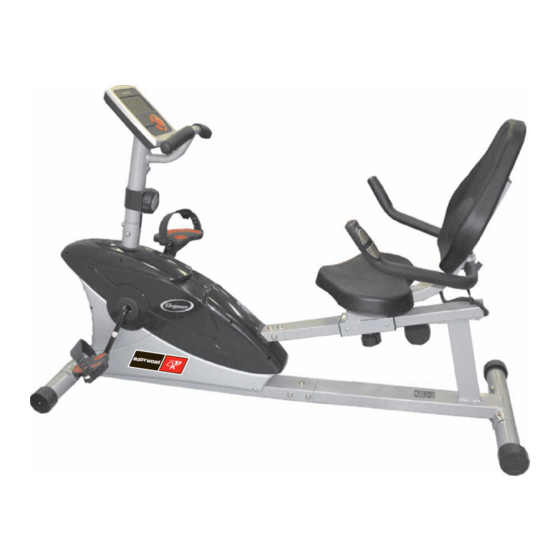 Free spirit recumbent bike manual hot sale