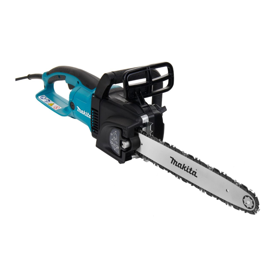 Maintenance The Chain - Makita UC3030A Owner's And Safety Manual [Page 17] | ManualsLib