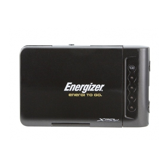 Energizer SP2000 Solar Power Charger Manuals