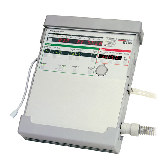 Pulmonetic Systems LTV 1000 Operator's Manual