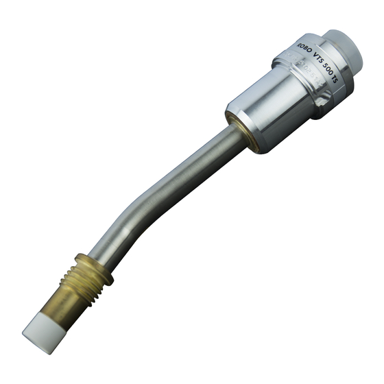 Abicor Binzel VTS 290 Operating Instructions Manual