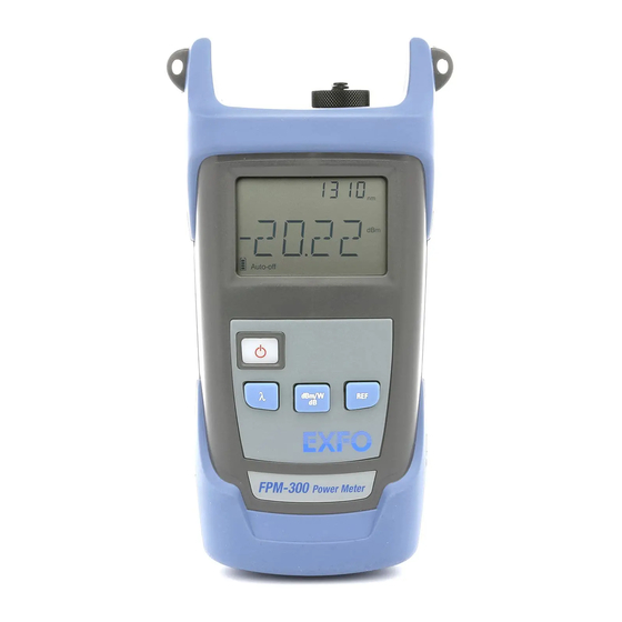 EXFO FPM-300 User Manual