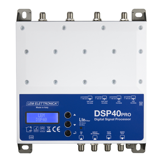 Lem Elettronica DSP40PRO Manual