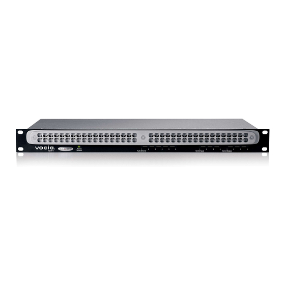 Biamp Vocia VI-6 Operation Manual