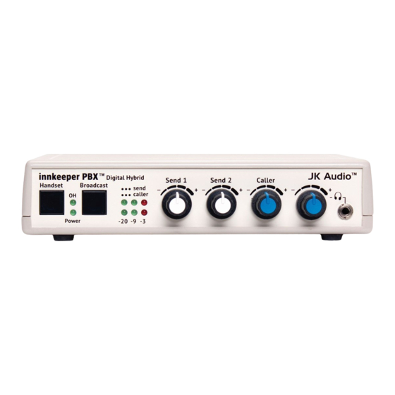 JK Audio innkeeper PBX User Manual
