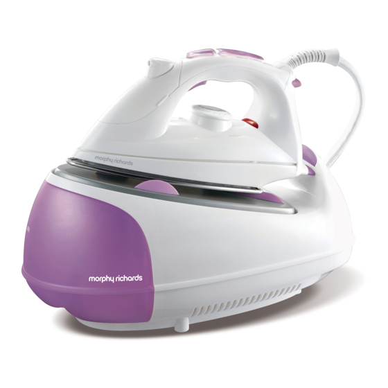 Morphy Richards Jet Steam Instruction Booklet