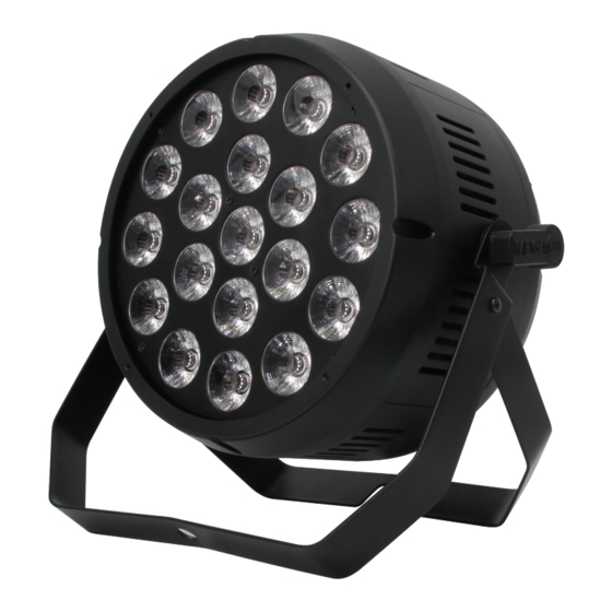Mega Lite Color Pick LED Par Q190 User Manual