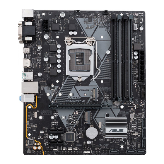 Asus PRIME B360M-A Manual