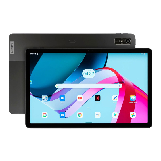 Lenovo Tab P11 2nd Gen Safety, Warranty & Quick Start Manual