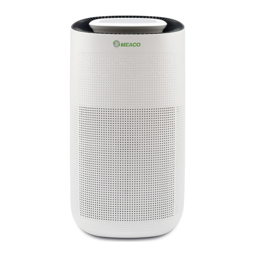 Meaco MeacoClean CA-HEPA 76x5 Wifi - Air Purifier Manual