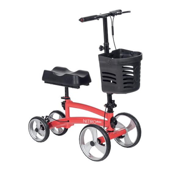 Drive DeVilbiss Healthcare NITRO GLIDE Instructions For Use Manual