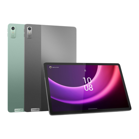 Lenovo Tab P11 2nd Gen Product/Maintenance Manual