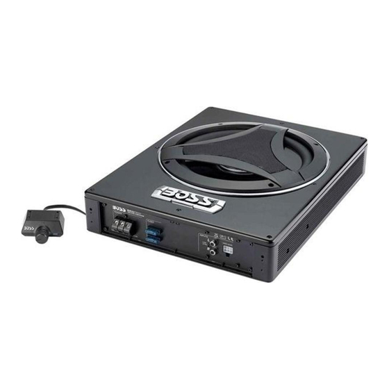 Boss Audio Systems BASS1500 User Manual