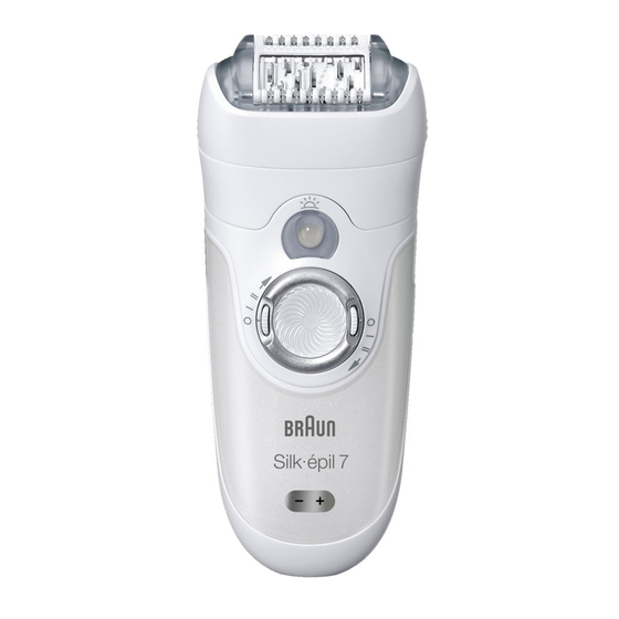 Braun Silk-epil7 Getting Started