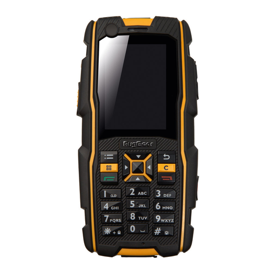 RugGear RG300 Quick Start Manual