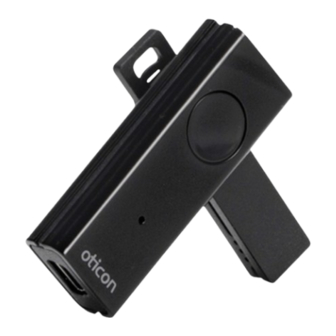 oticon ConnectLine Instructions For Use Manual