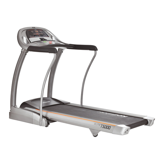 Horizon Fitness Elite T5000 Owner's Manual