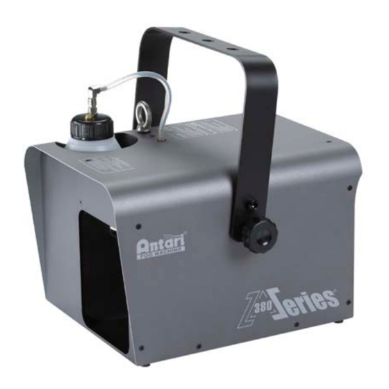 Antari Z-380 User Manual