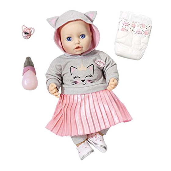BABY born Baby Annabell Zapf Creation 700617 Manual