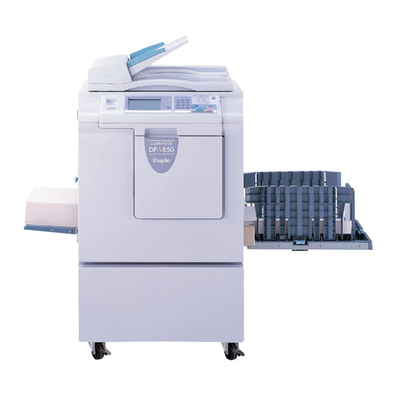 Duplo DP-S Series Service Manual