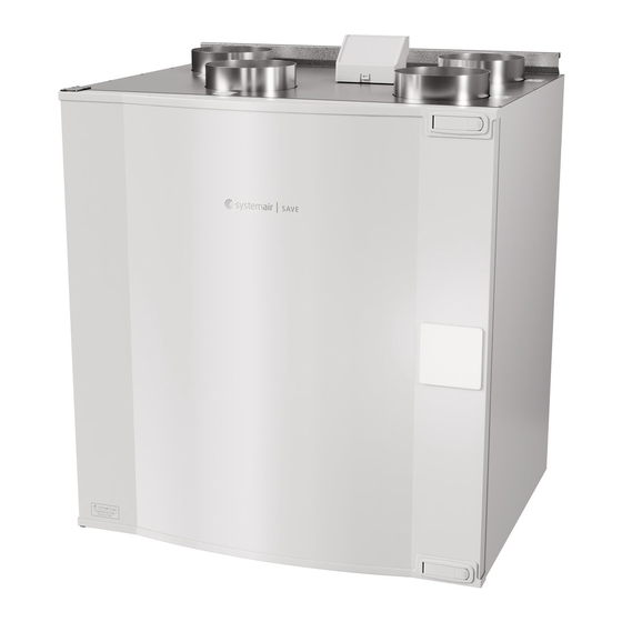 SystemAir SAVE VTC 300 Series Replacement Instructions Manual