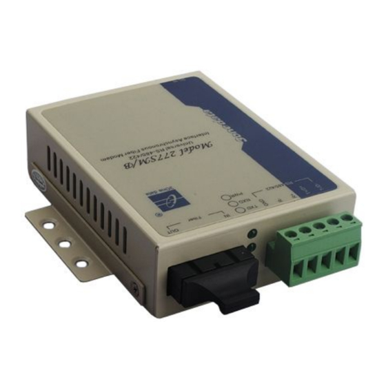 3onedata 277 Series Quick Installation Manual