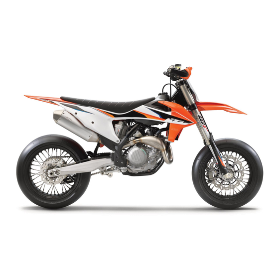 KTM 450 SMR 2021 Setup Instructions