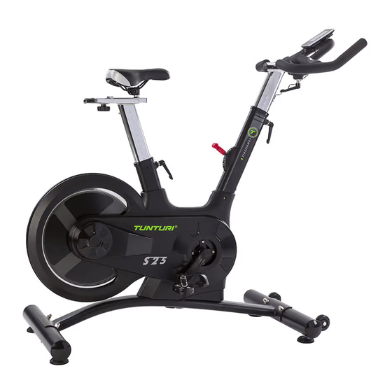 Tunturi S25 User Manual