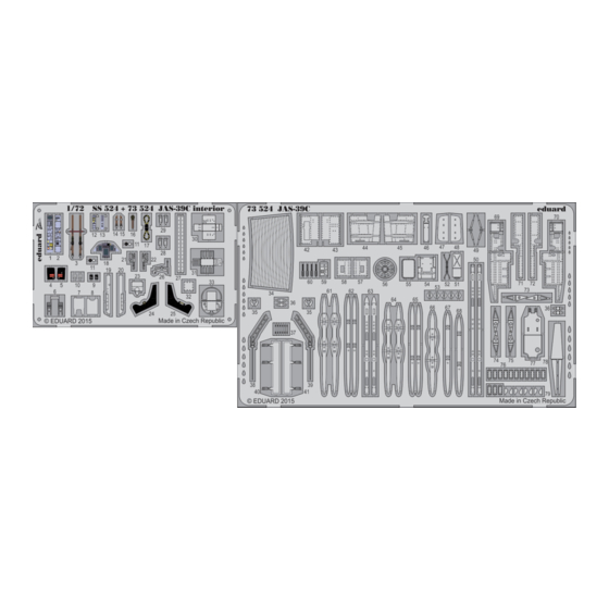 Eduard JAS-39C S.A. Manual
