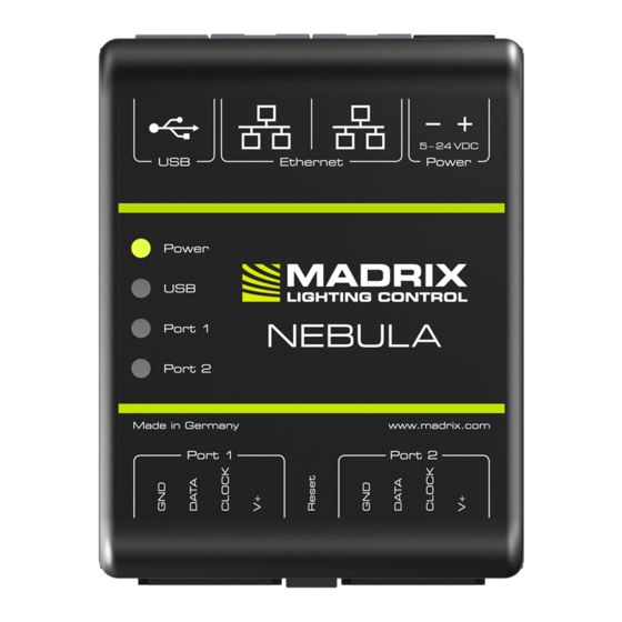 MADRIX NEBULA User Manual