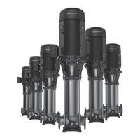 Grundfos CRN 95-10 Installation And Operating Instructions Manual