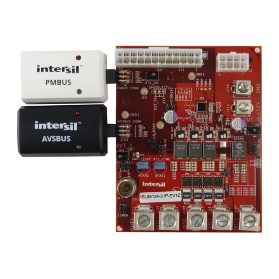Renesas ISL68134-31P-EV1Z Quick Start User Manual