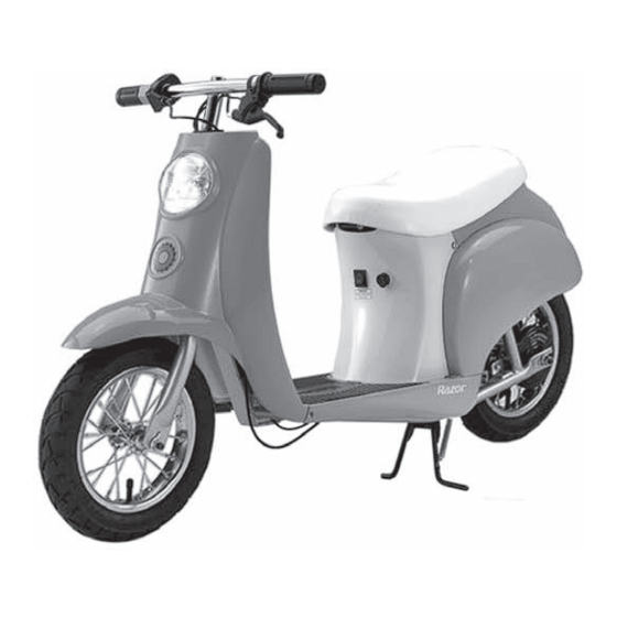 User Manuals: Razor pocket mad Bistro 15130638 Battery