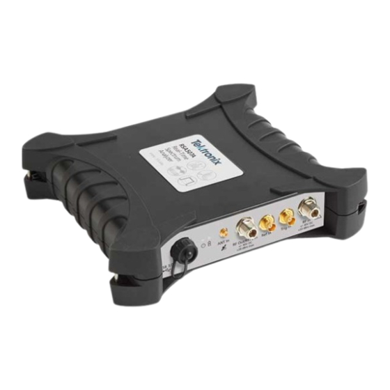 Tektronix RSA503A Instructions Manual