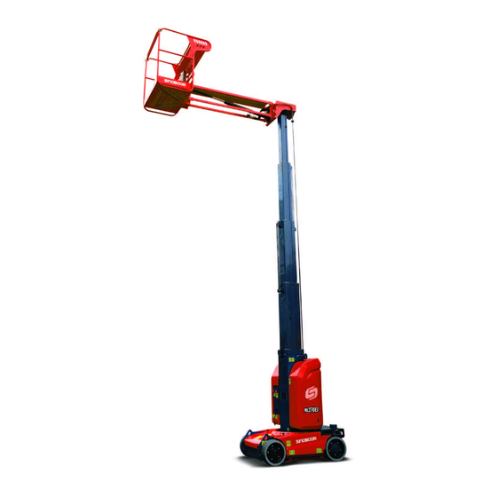 Sinoboom ML270EJ Operation Manual