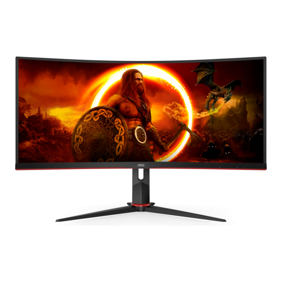 AOC CU34G2XP/BK User Manual