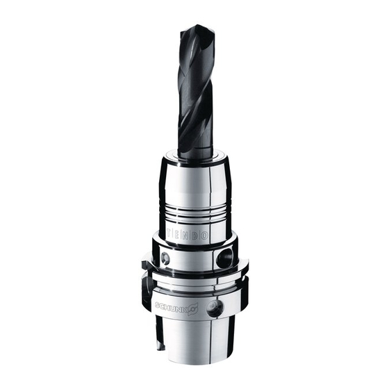 SCHUNK TENDO easyToolholder Assembly And Operating Manual